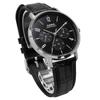 CASIO Quartz Unisex 37mm Watch display Silver x Black Black Leather Band Overseas Model [Casio] MTP-VT06L-1B Multi-axis 24-hour