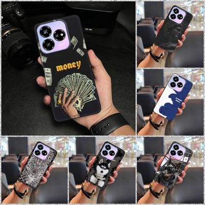 Чехол для телефона Силиконовый чехол для телефона для ZTE Blade V60 Design/Axon 60 Lite Пыленепроницаемый Мультяшный Грязеотталкивающий Противоударный ТПУ