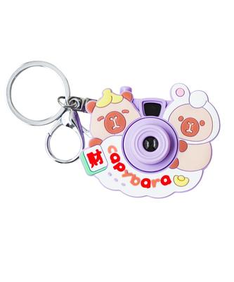 WEGO Красочная игрушечная камера Капибара Милый школьный подарок для размера Фиолетовый брелок, Подарок, Женщины, F,