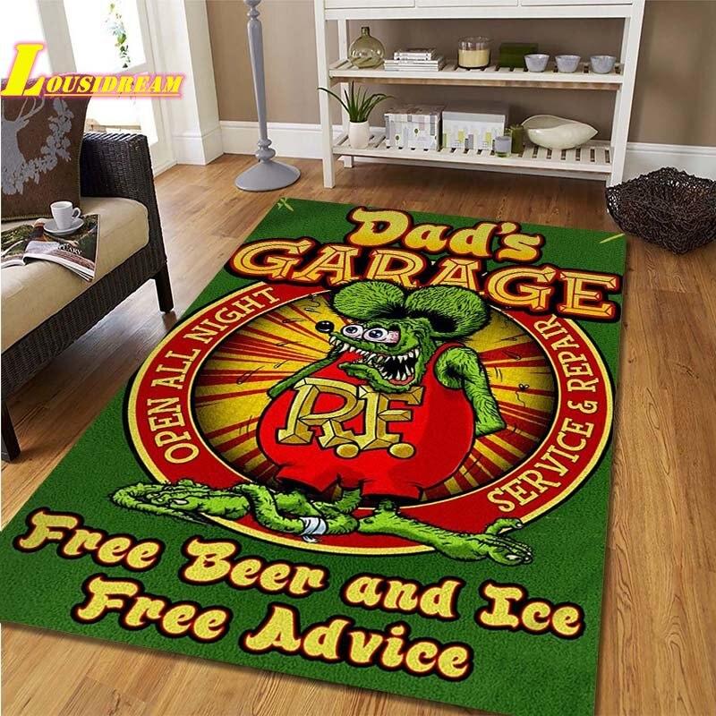 Коврик в стиле крыса в стиле фанк, детский игровой ковер для ползания, ковер для гостиной, спальни, кухни, ванной комнаты, балкона, противоскользящий коврик, реквизит для фотосъемки