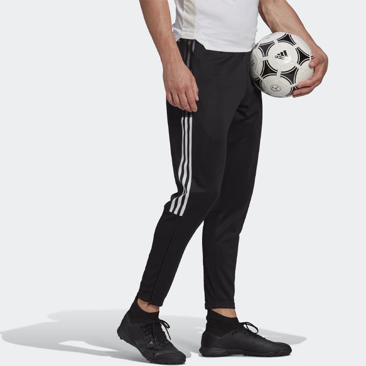 adidas Трикотажные спортивные штаны мужские черные GH7306