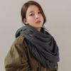 Pure Color Women Plain Scarf Head Wrap Plus Size Hijab Fashion Female Beach Shawl