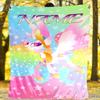 My Little Pony Princess Celestia Outdoor Customize Your Name Blanket Soft Lightweight Comfortable All Season Multi Use Blanket For Travel Camping