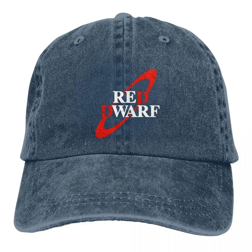 Стирка Мужская Бейсболка Красный Карлик Логотип Тракер Snapback Кепки Папина Шляпа Красный Карлик Гольф Кепки