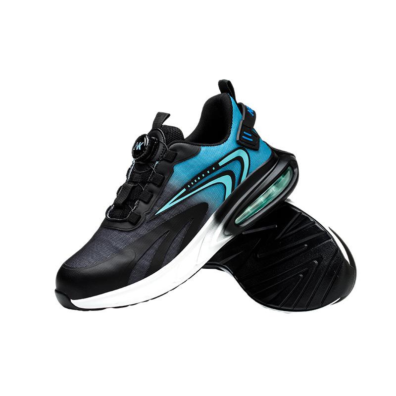 Унисекс Летняя Защитная Обувь: Стальной подносок, Защита от ударов, Противопрокольная стелька, Нескользящая подошва, Дышащие, Антибактериальные свойства для строительных площадок