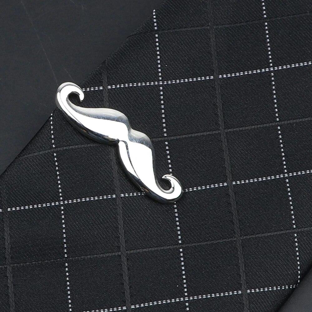 Мужская уникальная свадебная застежка для галстука, модная булавка из сплава, металлический зажим для галстука