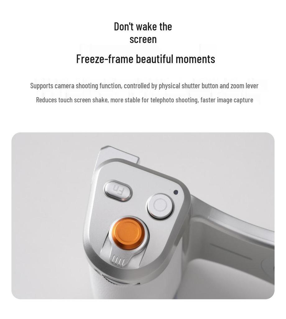 Telesin Рукоятка для мобильной фотографии для iPhone 17 Pro/Max с Bluetooth и беспроводной зарядкой