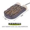 Reptile Heating Hideout Cave With Warm Platform Leopard Gecko Lizard Snake Tortoise Pet Habitat