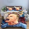 "Screaming Face Bedding Set" Bedding Duvet Cover Set Duvet Cover Pillowcases (1 * Duvet Cover 2 * Pillowcases, without duvet insert)