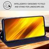 Для Xiaomi Poco X3 NFC чехол Роскошный кожаный флип-кожаный мягкий силиконовый чехол с подставкой для книги Xiaomi Poco X3 X 3 NFC PocoX3 Магнитный кошелек чехол для телефона Fundas
