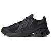 Neo A3 Boost Solid Color Simple Fabric Shock Absorption Non-Slip Breathable Low-Top Running Shoes Unisex Sneakers Black FZ3546