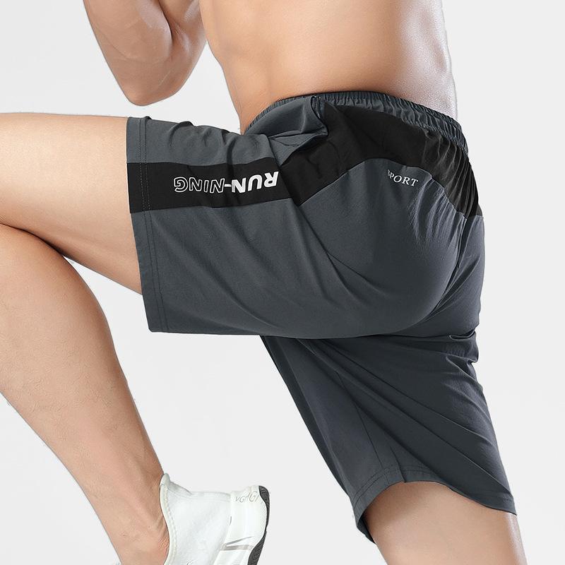 Men's Quick-Dry Nylon Ice Silk Casual Running Shorts