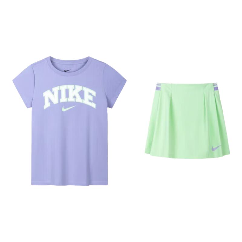 Nike Летний повседневный комплект: юбка и шорты для девочек