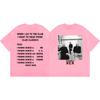 Charli Xcx Music Fashion Film Tour 2026 Graphic T Shirts Men Women Punk Vintage T-shirt Summer Casual Loose 100%cotton T-shirts
