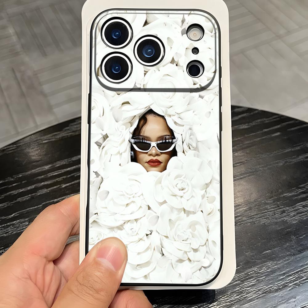 Горячая певица R-RIHANNAS Аниме Чехол для телефона Для IPhone 17 Pro Max 16 15 14 Pro Max 13 11 X Xs Xr 8 7Plus Силиконовая крышка