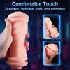 Male Stroker Double Ended Masturbation Cup Pocket Pussy Vibrator Lifelike Vaginal  Mouth Tongue Blowjob Adult Sex Toys for Man