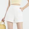 2024 Summer Women's High-Waist Korean Style A-Line Wide Leg Shorts