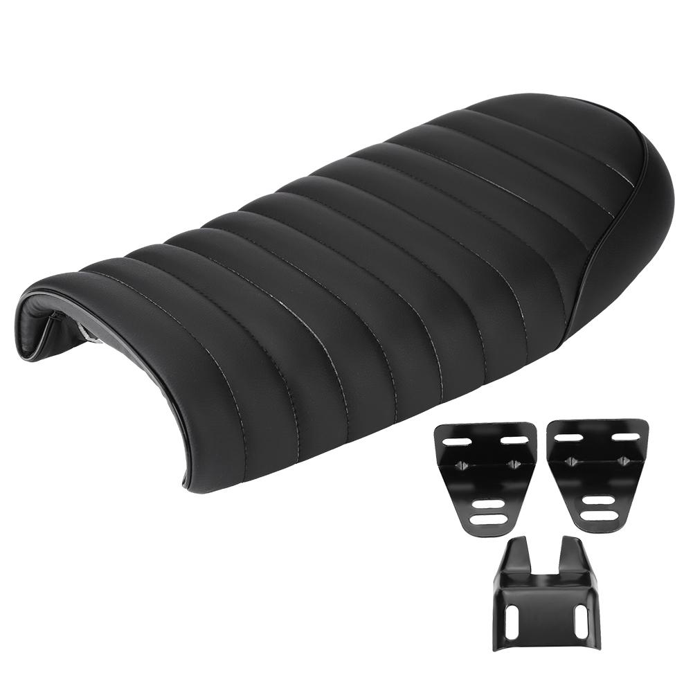 Мотоциклетная искусственная кожа, винтажное кафе Racer, ремонт сиденья, плоское седло, подушка для CG125 GN CG CB400SS