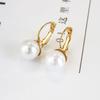 Earrings Cute Korea Women Fashion Ear Studs Elegant Wedding Party Pearl Jewelry Temperament Light Luxury Niche High Design Stud Earrings