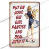 Retro Metal Signs Christmas Quotes Home Decor Wall Art Vintage Tin Plaques Family Holiday Decoration