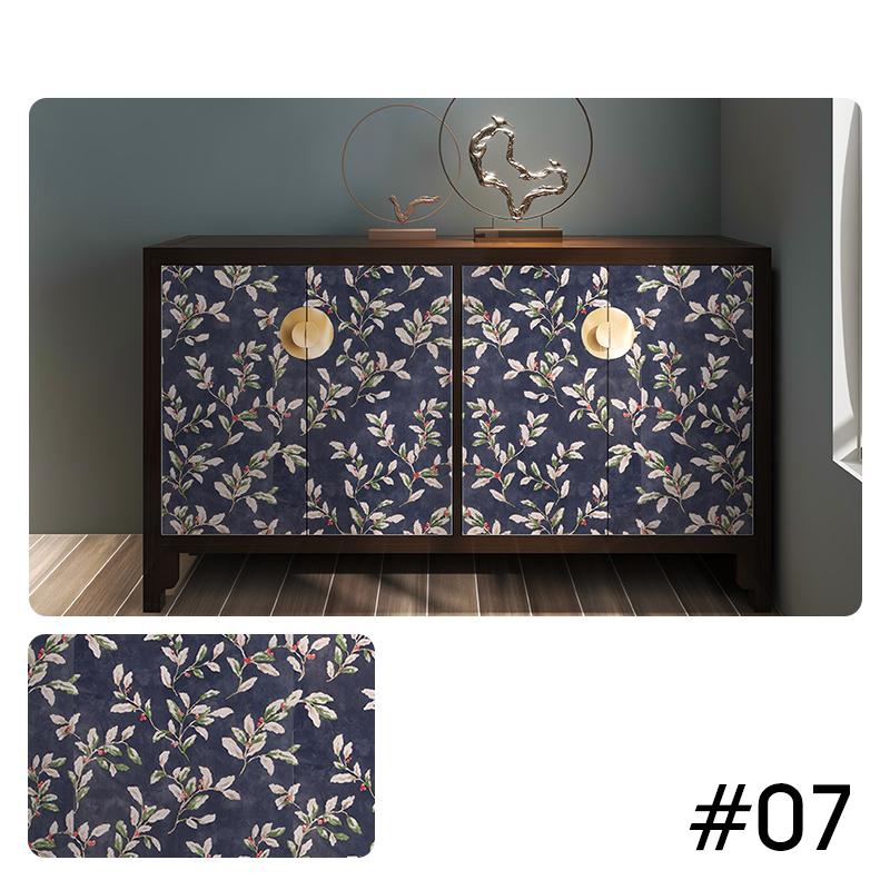 ПВХ водонепроницаемые самоклеящиеся обои для шкафа, шкафа, двери, декор, виниловые наклейки для ремонта, наклейки для мебели