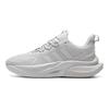 adidas Alphabounce+ Удобная амортизация Прочные Дышащие Кроссовки для бега со средней высотой верха Мужские кроссовки для бега Белые IE9766