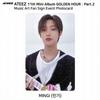 ATEEZ Golden Hour Part.2 Music Art Fan Sign Event Photocard