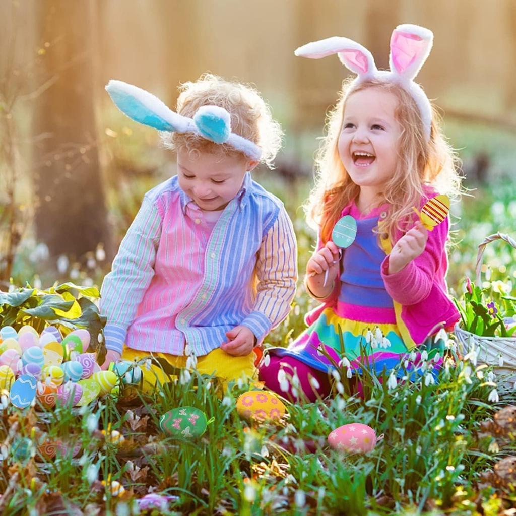 12/24 шт. Пластиковые пасхальные подвесные украшения для поделок своими руками, подарок на Пасху