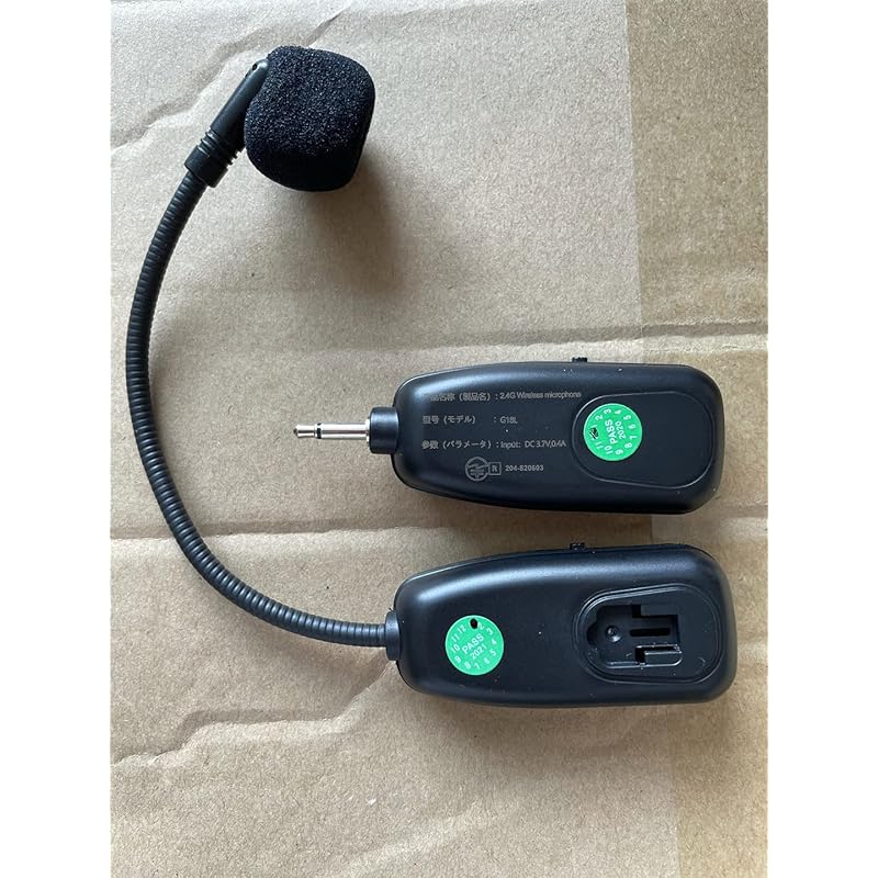 [Сертифицированный знак технического соответствия] Беспроводной микрофон 2.4G гарнитура штыревой микрофон XIAOKOA 50 м стабильная передача автоматическая пара регулировка громкости