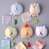 Плюшевый брелок Sumikkogurashi Милый пингвин Подвеска на сумку Кавайная жареная креветка Мягкая набивная игрушка Аксессуары Для подарка на день рождения
