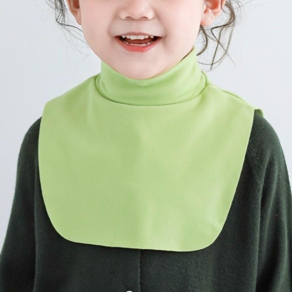 Detachable Toddler Neck Warmer Solid Color Mock Neck Cover New Hijab Extensions For Boys Girls