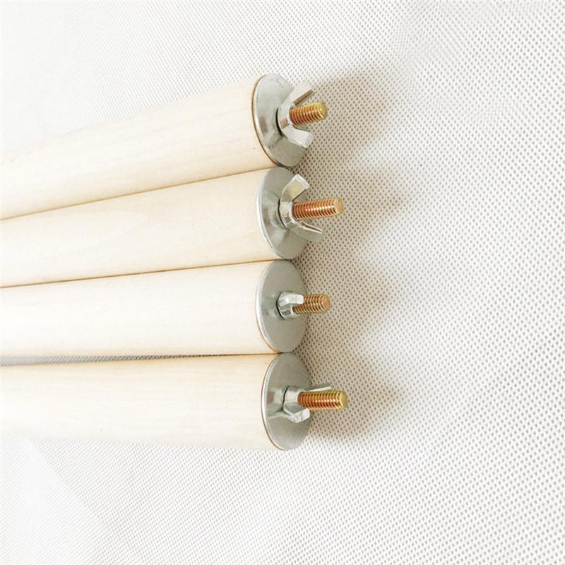 Попугай Pet Деревянная Подвесная Стойка Стойка Игрушка Попугай Ветвь Насесты для клетки для птиц