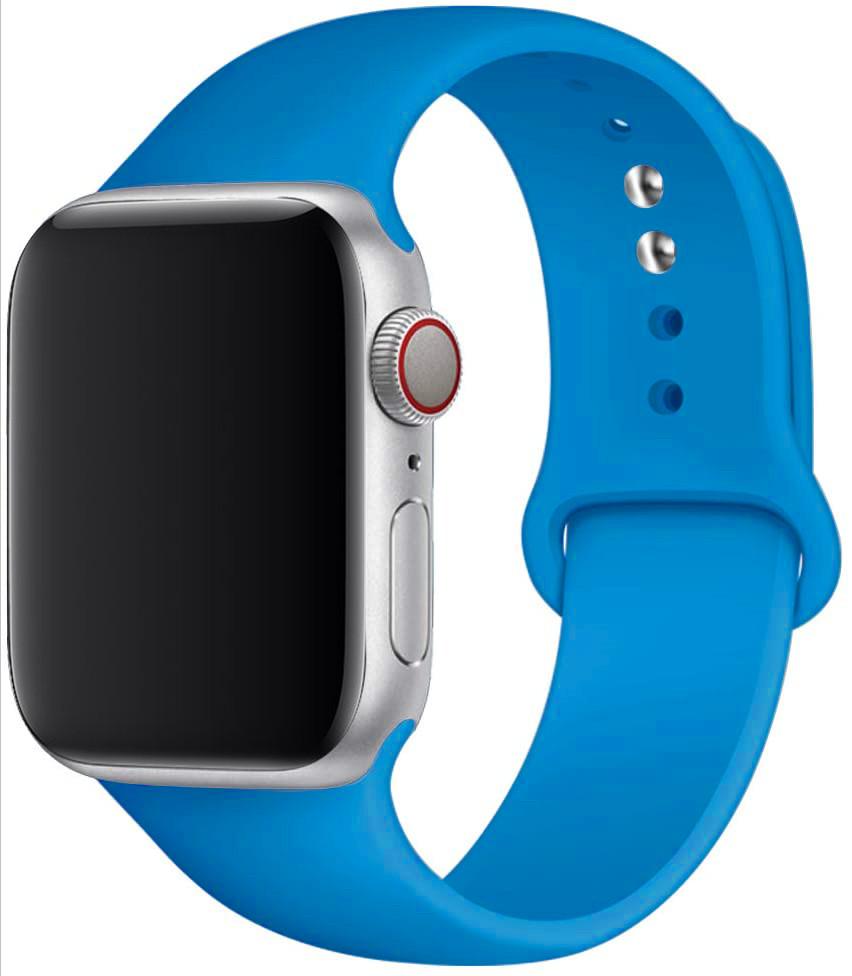 Silicone Strap For Apple Watch Band SE-10 42/46mm 44/45mm 38/40/41mm Bracelet Iwatch Serie 9 8 7 6 5 4 3 Ultra 2 49mm