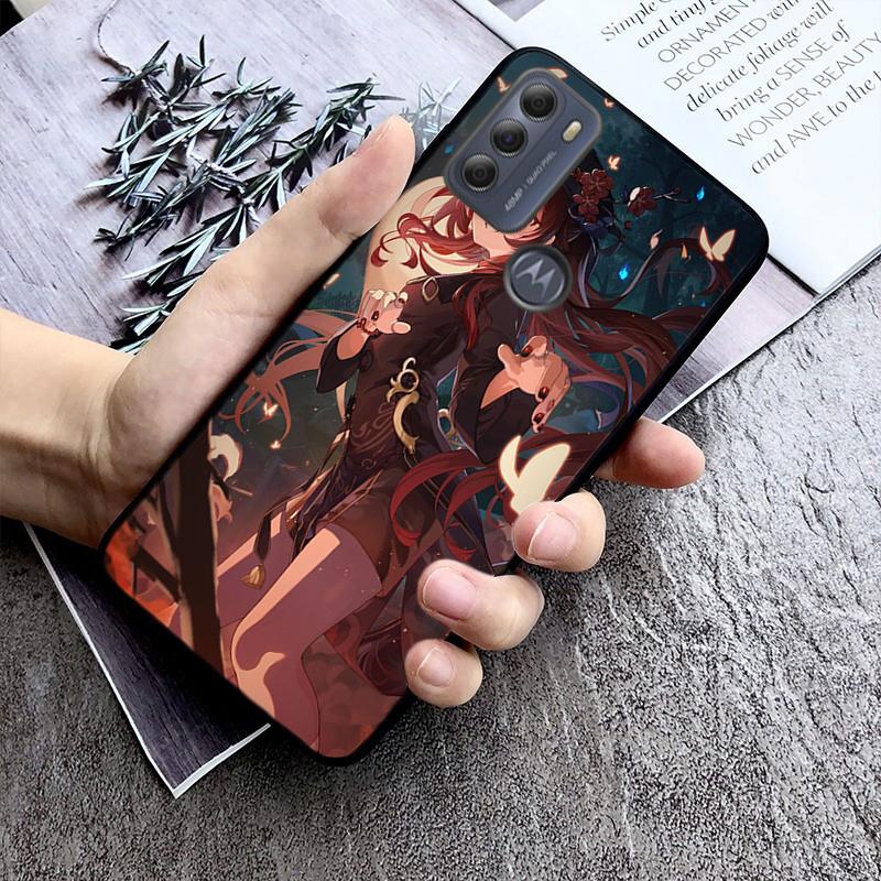 Чехол для телефона Genshin Impact для Moto Edge 50 40 Pro Edge 40 30 Ultra Neo Fusion G Power G Stylus G Play E32 E20 E40