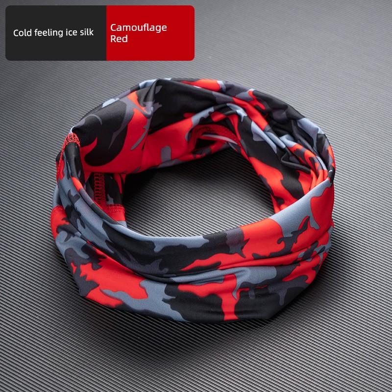 Summer Ice Silk Sun Protection Mask for Men and Women, Cycling Headscarf, Uv Face Scarf, Neck Scarf, Cycling Equipment, Neck Cover