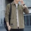 Corduroy Long Sleeved Shirt for Men Pure Cotton Workwear Jacket  Cool  Casual Men's Business