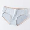 Women's Cotton Underwear Comfortable Mid Waist Cotton High Elastic Breeches Breathable Sexy Underwear Briefs