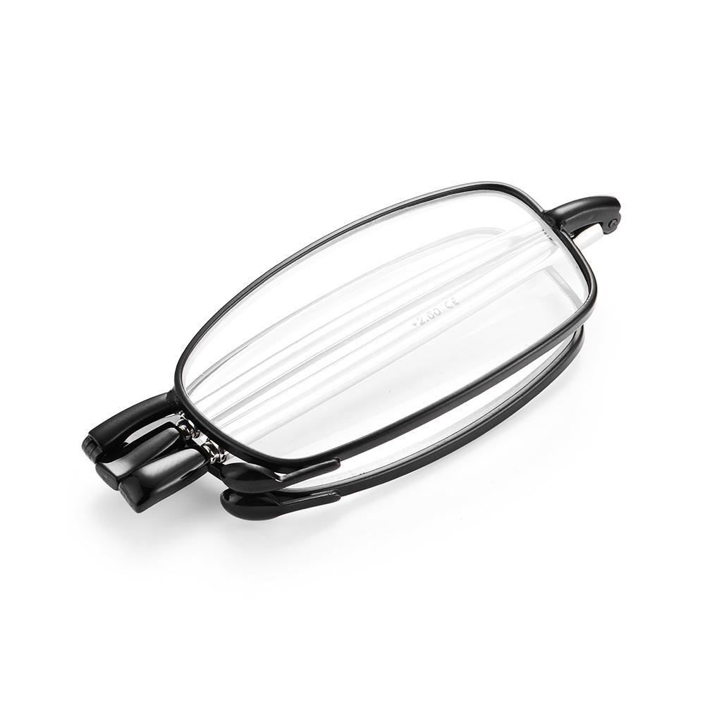 Frame Rotation Telescopic Legs Includes Glasses Case Presbyopia Eyeglasses Folding Reading Glasses