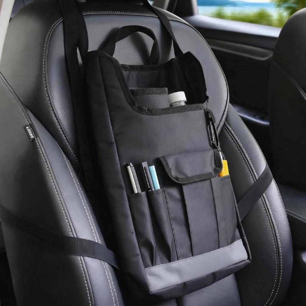 Car Backseat Organizer Seat Storage Bag Travel Accessories Cars Back Protector for