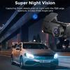 1080P Dash Cam for Cars WIFI Video Recorder 3Lens Car DVR Rear View Camera for Vehicle Black Box Parking Monitor Car Assecories