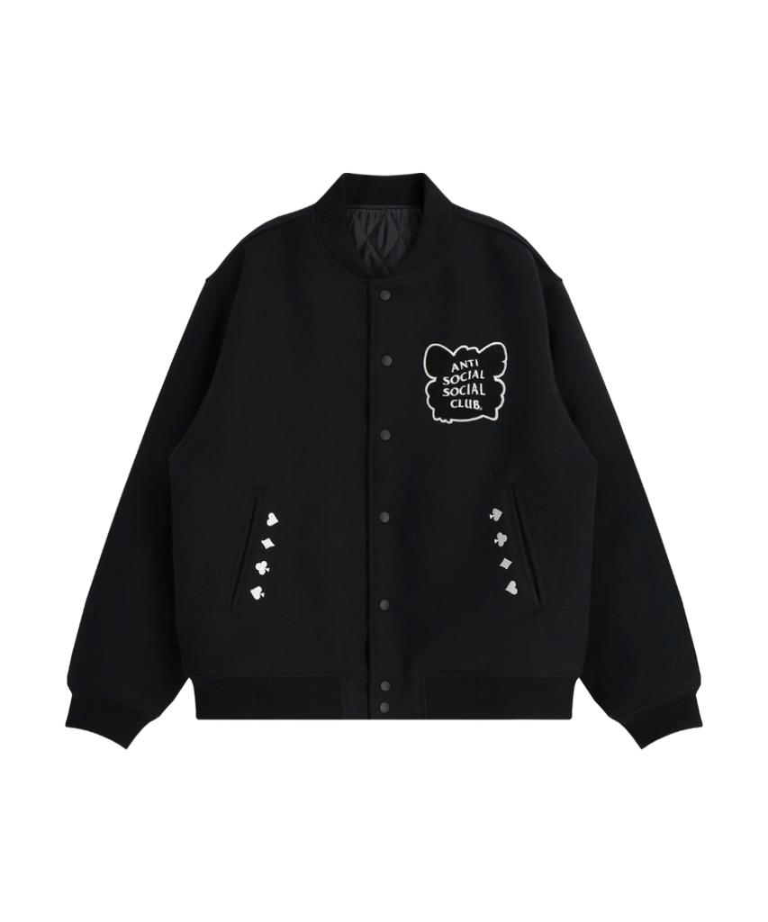 Basecream X Anti-Social Social Club Trump Wool Varsity Jacket