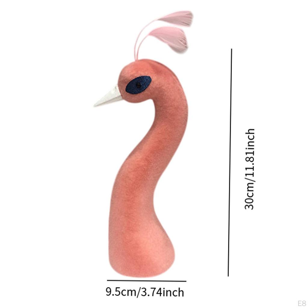 Decorative Peacock Head with Floral Design for Special Occasions