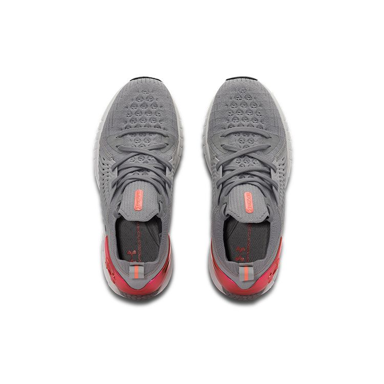 Under Armour HOVR Phantom RN Металлизированная ткань Синтетическая кожа Удобная спортивная обувь с низким верхом для повседневной носки Женские кроссовки Серый 3025352-101