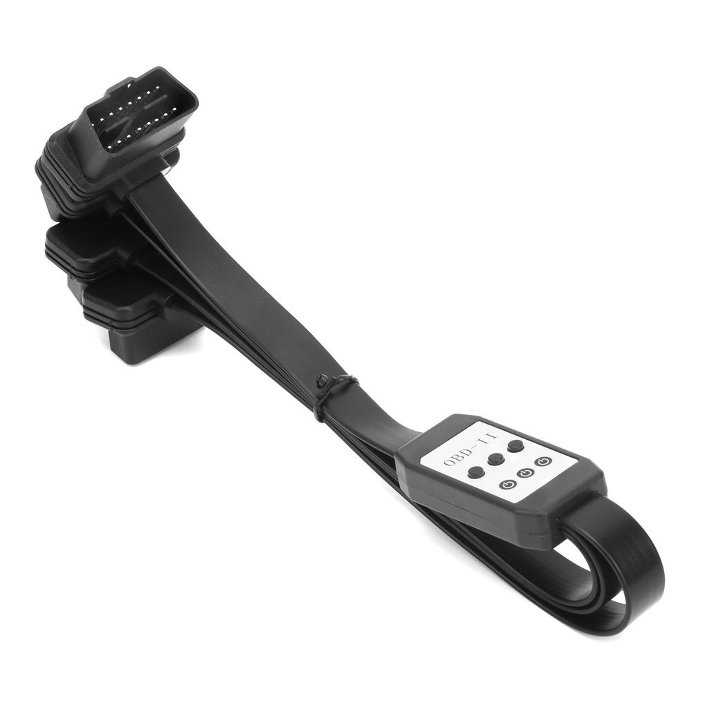 Разветвитель удлинительного кабеля OBD2 1 к 3 1,57 фута 16-контактный шнур с переключателем Инструмент для диагностики автомобиля