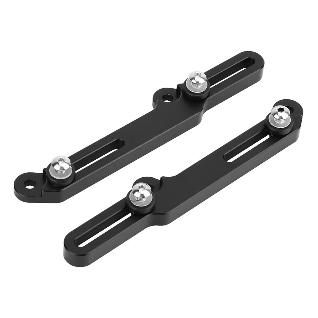 Motorcycle Windscreen Adjusters Windshield Bracket for HONDA NC750X 2016 2019 (Black)