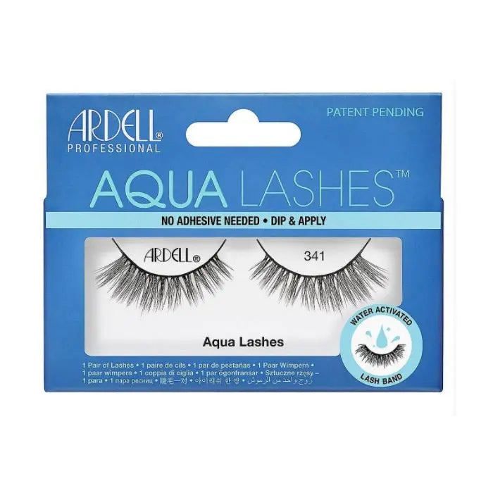 Накладные ресницы - Ardell - Aqua Lashes 341 - Черные - Нанесение без клея - Идеально для начинающих