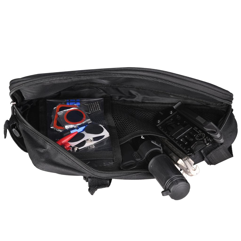 Комплект для ремонта велосипеда Портативный набор инструментов для ремонта велосипеда Набор для ремонта шин Сумка с шинным насосом