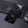 Стеклянный чехол для телефона в механическом стиле, подходит для Samsung Galaxy S26 S25 S24 S23 S22 S20 FE/Ultra/Plus, противоударная задняя крышка
