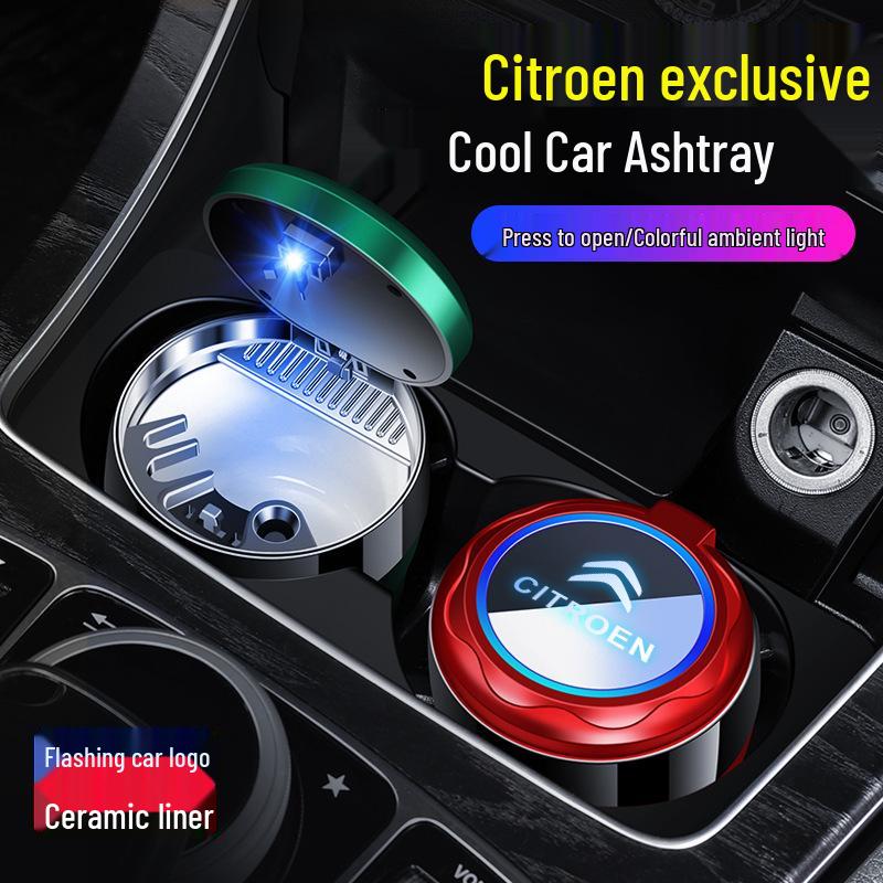 Семицветная подсветка салона для пепельниц Citroën Versailles C5/X, C6 и C3-XR