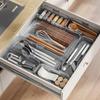 Органайзер для выдвижного ящика для столовых приборов Регулируемая корзина для хранения столовых приборов Разделитель для хранения столовых приборов Органайзер для косметики